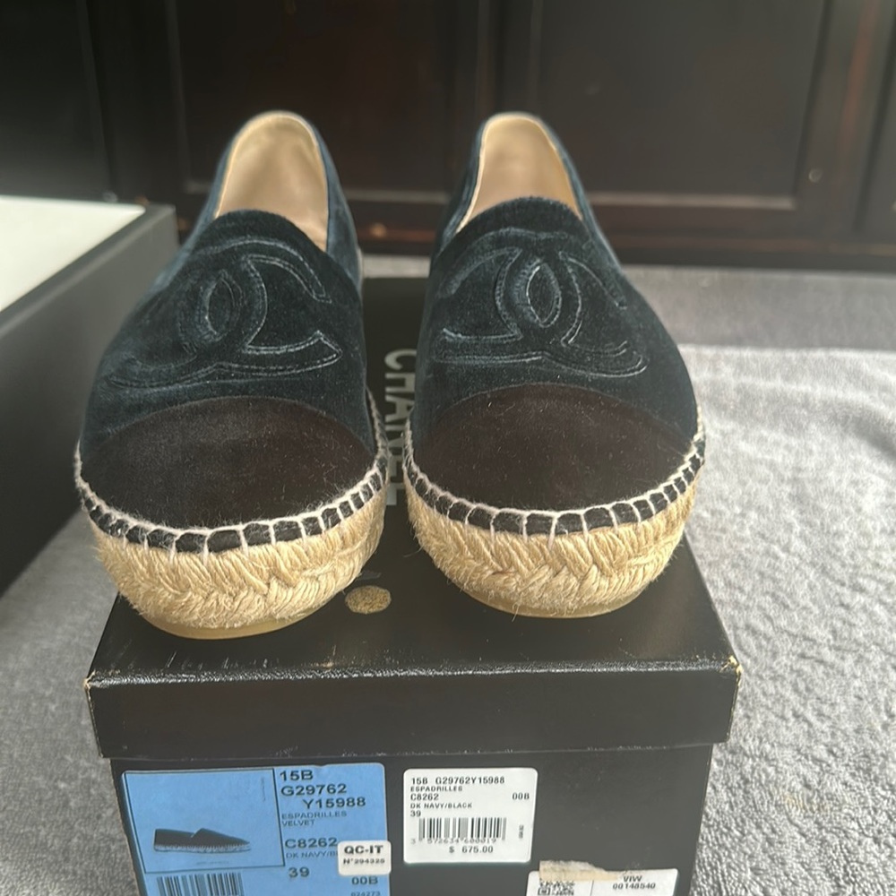 Chanel espadrilles DK Navy/Black